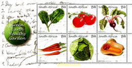 278645 MNH SUDAFRICA 2011 VERDURAS Y HORTALIZAS - Nuevos