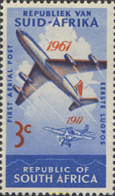 281472 MNH SUDAFRICA 1961 CINCUENTENARIO DEL CORREO AEREO - Nuevos