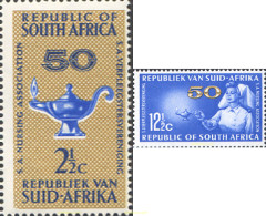 281480 MNH SUDAFRICA 1964 CINCUENTENARIO DE LA ASOCIACION DE ENFERMERIA - Nuevos