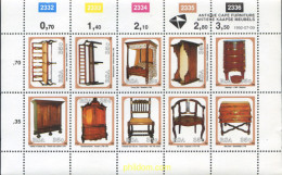 281636 MNH SUDAFRICA 1992 MUEBLES ANTIGUOS - Unused Stamps