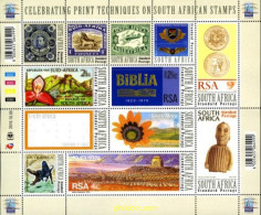 367542 MNH SUDAFRICA 2010 TECNICAS DE IMPRESION DE LOS SELLOS DE SUDAFRICA - Unused Stamps