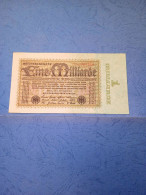 GERMANIA-P114b 1 MILIARDO M 5.9.1923 AUNC - 1 Mrd. Mark