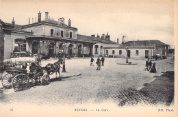 FRANCE - Nevers - Nevers - La Gare - Animé - Carte Postale Ancienne - Nevers