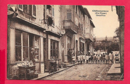 Cpa 87 Châteauponsac, Grand'Rue, , Voir Scanne, Animée, Enfants Boutique, Belle Carte - Chateauponsac