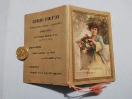 P152 Calendarietto 1917 Palermo Giovanni Fiorentino Liberty Splendido E Raro - Petit Format : 1901-20