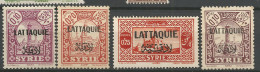 LOT LATTAQUIE   NEUF*  CHARNIERE / Hinge / MH - Unused Stamps