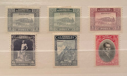 1929 London Printing Stamps (cumhuriyet) Isfila 1205/1210 MH - Nuevos