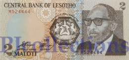 LESOTHO 2 MALOTI 1989 PICK 9a UNC - Lesotho