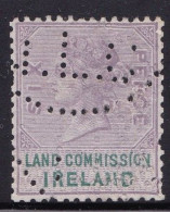 Ireland Fiscal / Revenue Land Comission 6d Lilac And Green Barefoot 3 Good Used - Usados