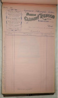 Cahier De Commandes Vierge - Imprimerie Lithographie Reliure - Maison Clément Renson - Remicourt - Drukkerij & Papieren