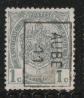 Aubel 1911  Nr.  1599Bzz - Rolstempels 1910-19