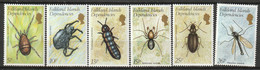 GEORGIE Du SUD (FALKLAND) - N°105/10 ** (1982) Insectes - South Georgia