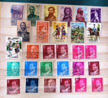Spain Various Stamp On Stamp Sports Horse Drums - Sammlungen