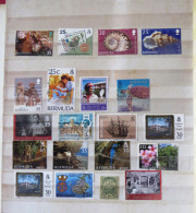 Bermuda Various Shell Turtle Hospital Stamp On Stamp Ships Owl Birds - Bermuda