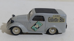 57311 BRUMM 1/43 R079 - FIAT 500A Commerciale - Lame Gilette Blu - Brumm