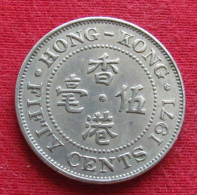 Hong Kong 50 Cents 1971 KN KM# 34 Lt 1686 *V1T  Hongkong - Hong Kong