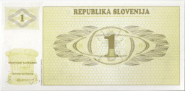 SLOVENIE - 1 Tolar 1990 UNC - Slowenien