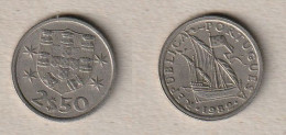 00669) Portugal, 2.50 Escudos 1982 - Portugal