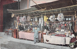 CHINE - Chinese Bazaar - Colorisé Et Animé - Carte Postale Ancienne - Chine