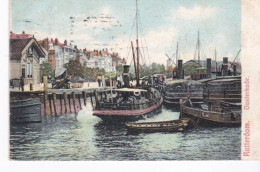 Péniches Rotterdam, Oosterkade, 1906. - Hausboote