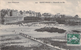 FRANCE - Saint Malo - Passerelle Des Bes - Carte Postale Ancienne - Saint Malo