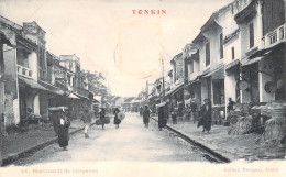 VIETNAM - Tonkin - Marchands De Chapeaux - Collect Passignat - Carte Postale Ancienne - Vietnam