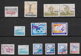 YOUGOSLAVIE 13 TIMBRES Entre N° 1865 Et 2298B (YT) COTE  13,85 EUROS - Used Stamps