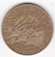 Cameroun, Afrique Equatoriale Française, 10 FRANCS 1967, Bronze Aluminium. KM# 2a - Camerún