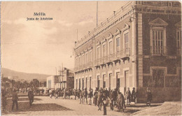 MELILLA Junta De Arbitrios Rückseitig Stempel Oldenburg Portugiesische Dampfschiffs Rhederei Viuba De Samuel SALAMA 1923 - Melilla