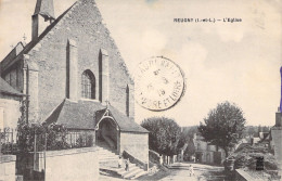 FRANCE - Reugny - L'eglise - Animé - Carte Postale Ancienne - Reugny