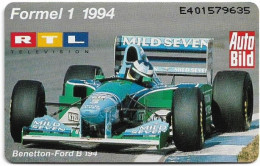 Netherlands/Germany (Cooperation) - Formula 1 Benetton-Ford B 194, 7.5ƒ, 2.500ex, Mint - Privé