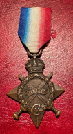 Inglaterra Medalla Estrella 1914-1915 - Sonstige & Ohne Zuordnung