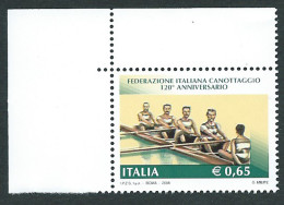 Italia, Italy, Italien, Italie 2008; Federazione Italiana Canottaggio, Italian Rowing Federation. Angolo. - Canottaggio