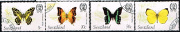 SWAZILAND / Oblitérés /Used / 1982 - Papillons - Swaziland (1968-...)