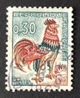 FRANCE / 1962-65 / N°Y&T : 1331A - 1962-1965 Cock Of Decaris