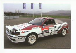 Carlos SAINZ  /  Luis MOYA  - TOYOTA CELICA GT Groupe A  -  Rallye Monte Carlo 1991 - Rally