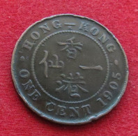 Hong Kong 1 One Cent 1905 KM# 11 Lt 1235 *VT Hongkong Hong-Kong - Hong Kong