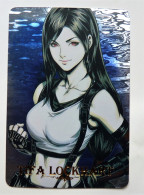 CARTE SEXY GIRL WAIFU BEAUTY MANGA MINT HOLO PRISM Final Fantasy VII Tifa - Marvel