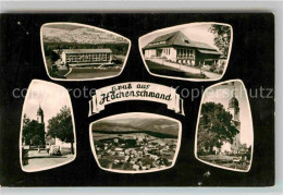 42695310 Hoechenschwand Sanatorium Gasthaus Kirche Totalansicht Hoechenschwand - Hoechenschwand