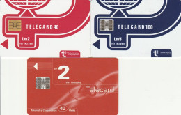 LOT 3 PHONE CARDS MALTA (E43.59.6 - Malte