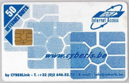 PHONE CARD INTERNET ACCESS-BELGIO (E47.50.8 - Carte GSM, Ricarica & Prepagata