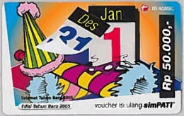 PREPAID PHONE CARD-INDONESIA (E46.46.5 - Indonesië