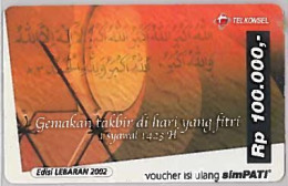 PREPAID PHONE CARD-INDONESIA (E46.45.8 - Indonesië