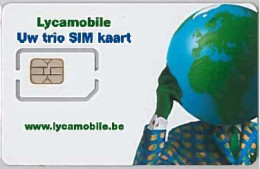 SIM CARD NON ACTIVEBELGIO (E47.19.4 - GSM-Kaarten, Herlaadbaar & Voorafbetaald