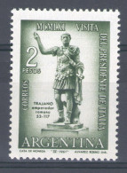 1961 Argentina Visita Del Presidente Gronchi Emissione Congiunta 1 Val. MNH** - Gezamelijke Uitgaven