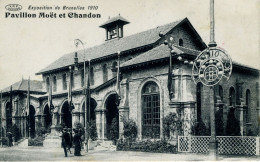 Exposition De Bruxelles 1910    Pavillon Moët Et Chandon - Festivals, Events