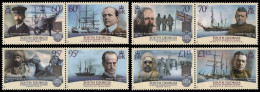 Süd-Georgien 2011 - Mi-Nr. 542-549 ** - MNH - Schiffe / Ships - Südgeorgien