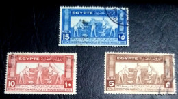 EGYPT  1931 – AGRICULTURAL & INDUSTRIAL EXHIBITION - SG 182/4, VF - Usados