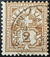 Suisse 1882-99 - YT N°63 - Oblitéré - Oblitérés