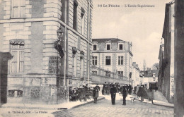 FRANCE - La Fleche - L'ecole Supérieure - Animé - Carte Postale Ancienne - La Fleche